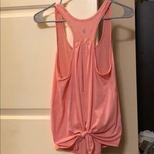 Pink Lululemon tank